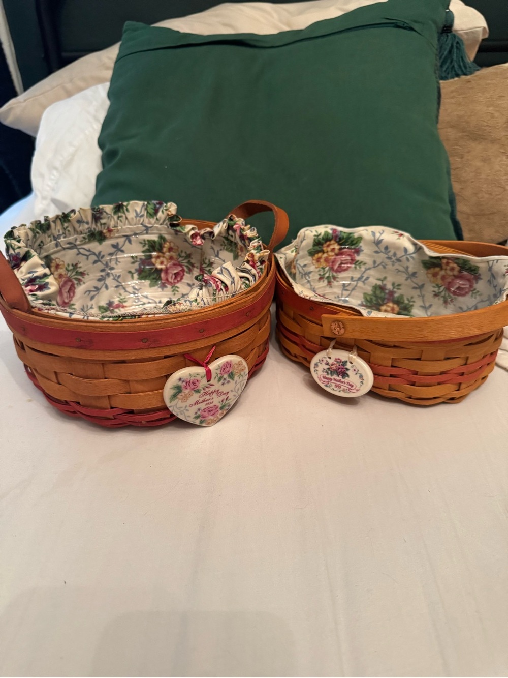 Longaberger Mothers Day Basket Bundle!1995/1999